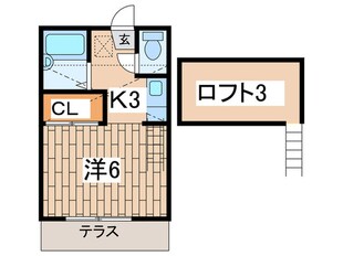 アネックスパパスの物件間取画像